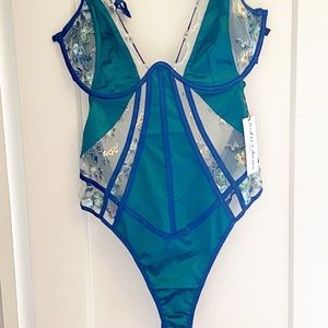 For Love and lemons Victoria Secret ikat lingerie bodysuit
